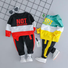 Load image into Gallery viewer, Autumn Winter Newborn Baby Boys and Girls Clothes Sweater and pants Outfit Suit For kids