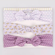 Load image into Gallery viewer, Modern Handamde Luxury Set Baby Girl Headband Bow For Newborn Babies Hair Band Elastic Accessories Cotton Headwear For Girls