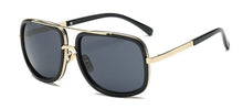 Load image into Gallery viewer, Classic Brand Luxury Square Gold Metal Frame Woman and Man Unisex Top Oversized Bog Frame Elegant Sunglasses For Summer Designer