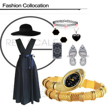 Load image into Gallery viewer, Women's Snake Watch Women Watches Luxury Gold Women's Watches Fashion Ladies Watch Clock reloj mujer montre femme