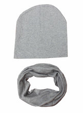 Load image into Gallery viewer, Baby Boys & Girls Cap Cotton Scarf Beanie Infant Knitted For Toddlers Children Set For Baby Kids