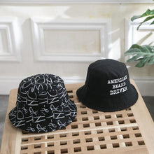 Load image into Gallery viewer, Children Summer Hat Double Sided Sun Caps For Boys And Girls Letter Printing Fisherman In Modern New Design