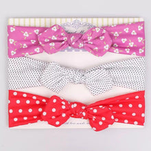 Load image into Gallery viewer, Modern Handamde Luxury Set Baby Girl Headband Bow For Newborn Babies Hair Band Elastic Accessories Cotton Headwear For Girls