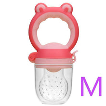 Load image into Gallery viewer, Baby Pacifier Fresh Food Kids Fruit Feeder Nipples Feeding Safe Baby Supplies Nipple Pacifier Holder