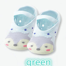 Load image into Gallery viewer, Fashion Unisex Baby Girls Boys Cute Non-slip Breathable Sock Cartoon Pattern Cotton Floor Stretchy Socks