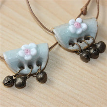 Load image into Gallery viewer, Miredo jewelry wholesale simple ceramic necklaces women's coin wood collar stone boho necklace pendant free shipping #BY264