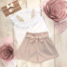 Load image into Gallery viewer, Baby Girl Dress Flag Stars Sling Striped Summer Sundress Jumpsuits Outfit Clothes For Girls In Elegant Modern Design