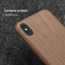 Load image into Gallery viewer, Classy Vintage Design Genuine Natural Wood Phone Case Wooden Texture Back Case For iPhone11 Case Luxury Phone Cover For iPhone 6 6s 7 8 plus 11 Pro max Case New Fashion Soft Case