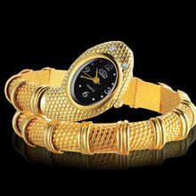 Load image into Gallery viewer, Women's Snake Watch Women Watches Luxury Gold Women's Watches Fashion Ladies Watch Clock reloj mujer montre femme
