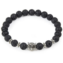 Load image into Gallery viewer, Modern Leopard Tiger Eye Lion Head Elegant Bracelet Owl Buddha Bead Luxury Bracelets Bangles Skull Charm Natural Stone Bracelet Yoga Jewelry For Men And Women
