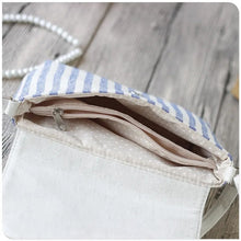 Load image into Gallery viewer, HAPPIEST Women's Shoulder Bags Cotton Striped Ladies Handbags Crossbody Small Phone Pouches Female Purse for Girls Women 2023