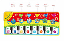 Load image into Gallery viewer, Trend Baby Piano Mats Music Carpets Children Touch Play Game Musical Carpet Mat Educational Toys Electronic Toy For Kids