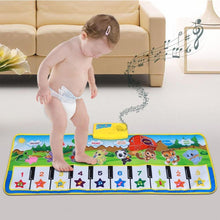 Load image into Gallery viewer, Baby Music Play Carpet Mat Children Kids Crawling Piano Carpet Educational Musical Toy For Kids