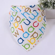 Load image into Gallery viewer, Baby Bibs Cute Cartoon Pattern bib Burp Cloths Saliva Towel Cotton Infant Burp Cloths Bib For Kids