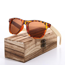 Load image into Gallery viewer, Bamboo Wood Retro and Classis Handmade Sunglasses For Man and Woman Unisex Polarized Sunglasses