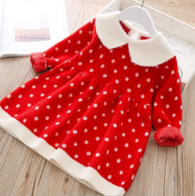 Load image into Gallery viewer, Modern Cotton Warm Winter Knitted Clothes Infant Toddler Top Dress For Girls Kids