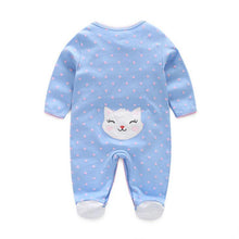 Load image into Gallery viewer, Baby Clothes Newborn Home Wear Cotton Baby Girl Romper Baby Costume Infant Boy Sleep Comfortable Pajamas