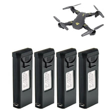 Load image into Gallery viewer, 6pcs Lipo Battery Charger Sets For VISUO XS809S XS809HW XS809W XS809 3.7V 900mAh RC Drones Quadcopter Spare Parts Accessories