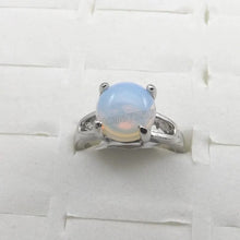 Load image into Gallery viewer, Natural Opal Stone Rings Fashion Jewelry Women's Ring Bague 50pcs Free Shipping