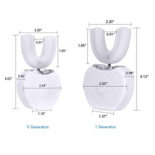 Load image into Gallery viewer, Teethbrush Whitening V-White 360° Ultrasonic Electric Toothbrush Sonic Toothbrush for Adults | 2021 Model | Rechargeable Portable Automatic LED light Infrared Protecting for Gums IPX7 Waterproof Hands Free