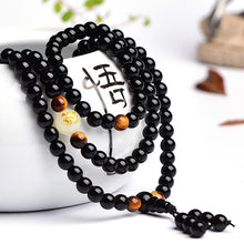 Load image into Gallery viewer, Black Elegant Luxury Modern Fashion Fluroscent Beads Bangles And Bracelets Handmade Amazing For Women Or Men