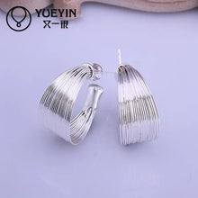 Load image into Gallery viewer, Wholesale Retail Women's Silver Plated Jewelry Sets Wedding Bridal Jewelry S312 I Monili Hot Sale
