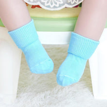 Load image into Gallery viewer, Cotton Baby Candy Color Anti Slip Soft Kids Floor Socks For Newborn Baby Boy And Girls