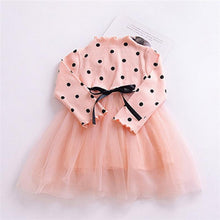 Load image into Gallery viewer, Modern Winter Flower Long Sleeve Smash Cake Baby Girls Dress For 1-5 Year Little Princess