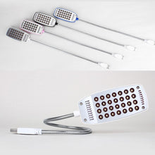 Load image into Gallery viewer, STEVVEX LED Reading Flexibile Lamp LED USB Book light Ultra Bright Flexible 4 Colors for Laptop Notebook and PC Computer