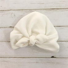 Load image into Gallery viewer, Handmade Baby Hats Rabbit Ears for Infant Children Baby Girls Boho Hat Beanie Scarf Turban Head Wrap Cap For Girls Baby