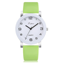 Load image into Gallery viewer, Woman's Watch Fashion Simple White Quartz Wristwatches Sport Leather Band Casual Ladies Watches For Women and Girls