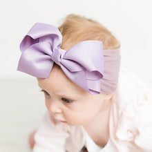 Load image into Gallery viewer, Baby Girls Headbands Hair Accessories Turban Solid Head wear Hair Band Bow Girl Accessories
