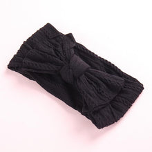 Load image into Gallery viewer, Modern Bowknot Baby Headband Elastic Turban Baby Girl Headbands Baby Girls Bow