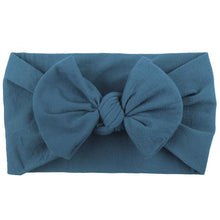 Load image into Gallery viewer, Cute Baby Girl Headbands Knitted Newborn Baby Bows Haiband Turban Head Warm head band