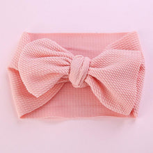Load image into Gallery viewer, Modern Bowknot Baby Headband Elastic Turban Baby Girl Headbands Baby Girls Bow