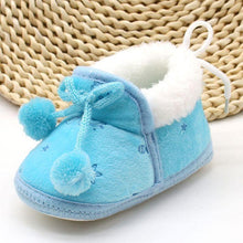 Load image into Gallery viewer, Unisex Winter Sweet Newborn Soft Baby Girls Princess Boots First Walkers Soft Infant Toddler Kids Girl Footwear Shoes