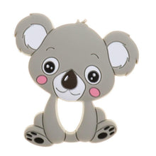 Load image into Gallery viewer, Unicorn Silicone Baby Teether Cartoon Animal BPA Free Rodents Teething Shower Gifts Koala Penguin Owl Fox For Kids