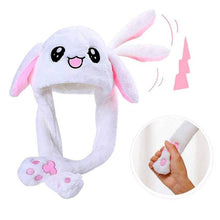 Load image into Gallery viewer, Modern Elegant Winter Interesting Girls Animals Ear Moving Jumping Hats Children and Adults Women Warm Rabbit Winter Caps In Modern Design