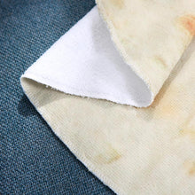 Load image into Gallery viewer, Modern Interesting Popular Pancakes Baby Blanket Flour Tortilla Swaddle Blanket Sleeping Swaddle Wrap Hat For Baby