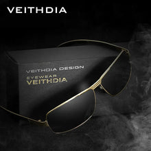Load image into Gallery viewer, VEITHDIA Sunglasses Men Brand Designer Fashion Vintage Polarized UV400 Lens Male Sun Glasses Gafas Oculos De Sol Masculino 2490