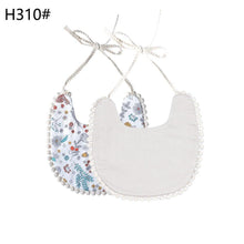 Load image into Gallery viewer, Handmade Luxury Floral Baby Bib Accessories Burp Cloths Newborn Baby Boy Girl Kids Cartoon Bibs 100% Cotton Linen Waterproof Saliva Bib For Kids