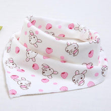 Load image into Gallery viewer, Baby Bibs Cute Cartoon Pattern bib Burp Cloths Saliva Towel Cotton Infant Burp Cloths Bib For Kids