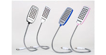 Load image into Gallery viewer, STEVVEX LED Reading Flexibile Lamp LED USB Book light Ultra Bright Flexible 4 Colors for Laptop Notebook and PC Computer