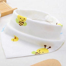 Load image into Gallery viewer, Baby Bibs Cute Cartoon Pattern bib Burp Cloths Saliva Towel Cotton Infant Burp Cloths Bib For Kids
