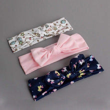 Load image into Gallery viewer, Modern Handamde Luxury Set Baby Girl Headband Bow For Newborn Babies Hair Band Elastic Accessories Cotton Headwear For Girls
