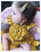 Load image into Gallery viewer, Newborn Infant Baby Girl Clothes Sleeveless Floral Bodysuit Headband 2PCS Jumpsuit Playsuit Outfit Dress For Girls