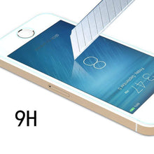 Load image into Gallery viewer, 3D full Cover Tempered Glass protection For iphone 5 5S SE 2016 Screen Protector For iPhone 5S SE 5C Glass Protective Film Shatterproof Scratchproof Premium Tempered Glass Screen Protector for iPhone