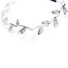 Load image into Gallery viewer, Luxury Modern Gold Silver Leaves Hairbands Summer Hair Accessories Bridal Trendy Jewelry For Mother and Daughter