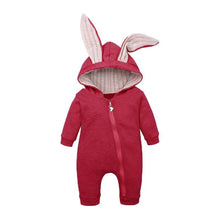 Load image into Gallery viewer, Infant Clothing Baby Boys Clothes Newborn Baby Rompers For Baby Girls Jumpsuit Halloween Baby Costume In Rabbit Style