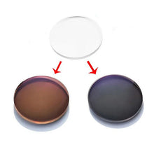 Load image into Gallery viewer, BCLEAR 1.56 Photochromic Sun Glasses Optical Lenses Myopia Presbyopia Sunglasses Single Vision Lens Gray Brown Chameleon
